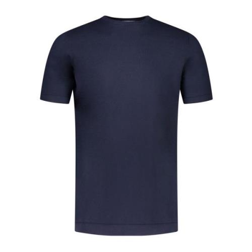 Blauw Katoenen T-Shirt 31 Collectie Gran Sasso , Blue , Heren