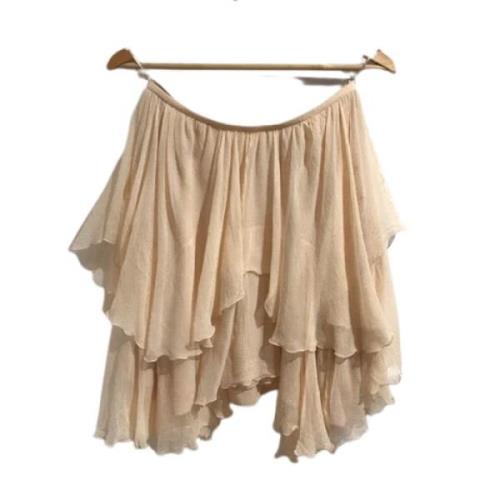 Pre-owned Silk Chloé Pre-owned , Beige , Dames