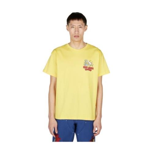 T-Shirts SKY High Farm , Yellow , Heren