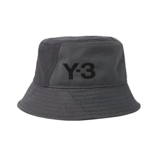 Moderne Tonal Panel Bucket Hat Y-3 , Gray , Heren