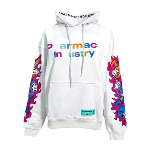 Dames Katoenen Hoodie Pharmacy Industry , White , Dames