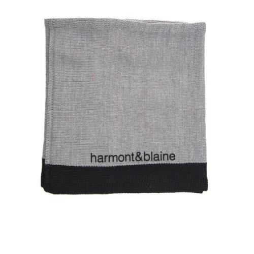 Dubbelzijdige Sjaal, Monokleurige Band Harmont & Blaine , Gray , Heren