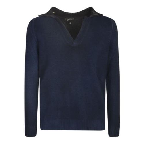 Blauwe Sweaters voor Mannen Avant Toi , Blue , Heren