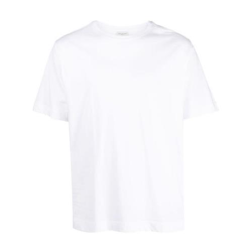 Witte Hertz 7600 M.k. T-Shirt Dries Van Noten , White , Heren