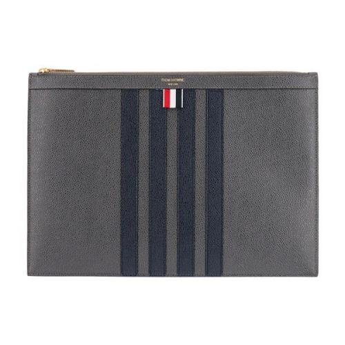 Clutch Tas Thom Browne , Gray , Heren