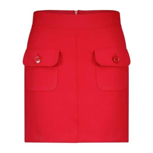 Elegante Minirok Seductive , Red , Dames