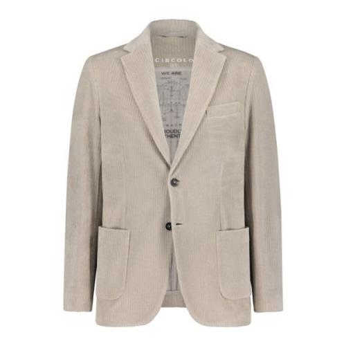 Klassieke Cord Blazer voor Heren Circolo 1901 , Beige , Heren