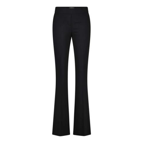 Broek in Flared Stijl Seductive , Black , Dames