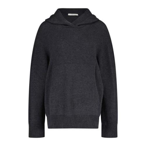 Hoodie van kasjmiermix Liviana Conti , Gray , Dames