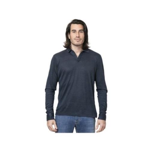 Polo Shirt Gran Sasso , Blue , Heren