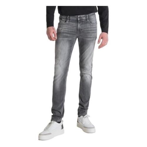 Slim-fit Tapered Jeans Antony Morato , Gray , Heren