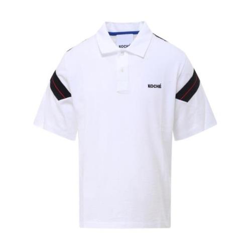 Polo Shirts Koché , White , Heren