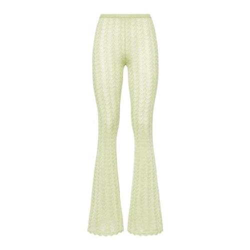 Trousers Alessandra Rich , Green , Dames