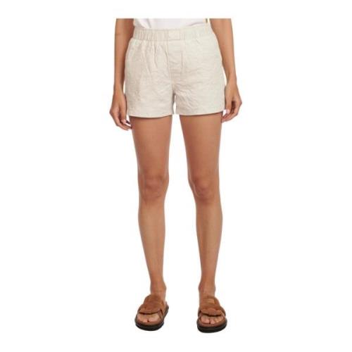 Korte leren shorts Zadig & Voltaire , Beige , Dames