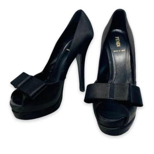 Pre-owned Pumps Fendi Vintage , Black , Dames