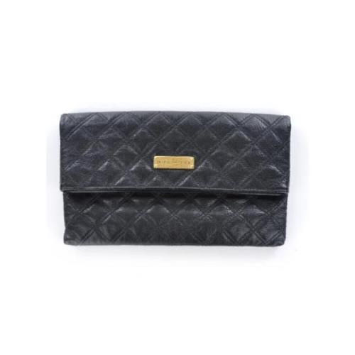 Pre-owned Leather wallets Marc Jacobs Pre-owned , Black , Dames