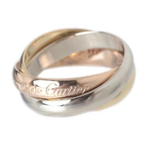 Pre-owned Rose Gold rings Cartier Vintage , Yellow , Unisex