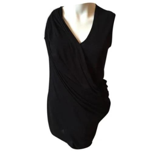 Pre-owned Fabric tops Givenchy Pre-owned , Black , Dames