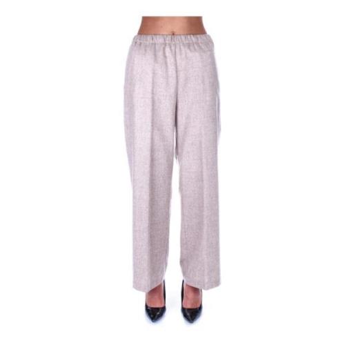 Straight Trousers Aspesi , Beige , Dames