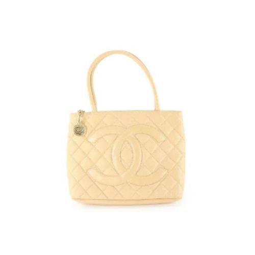 Tweedehands Schoudertas Chanel Vintage , Beige , Dames