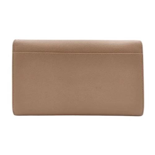 Pre-owned Leather wallets Tiffany & Co. Pre-owned , Beige , Dames