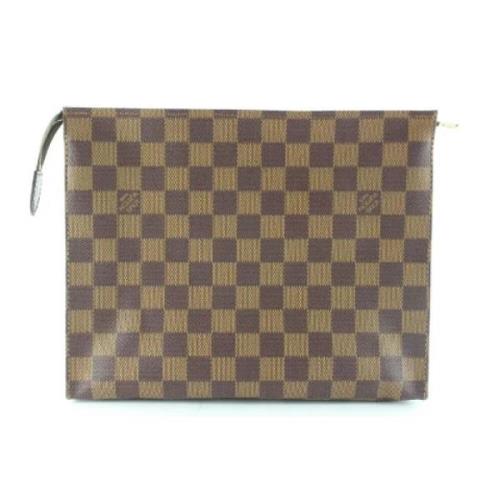 Pre-owned Fabric louis-vuitton-bags Louis Vuitton Vintage , Brown , Da...