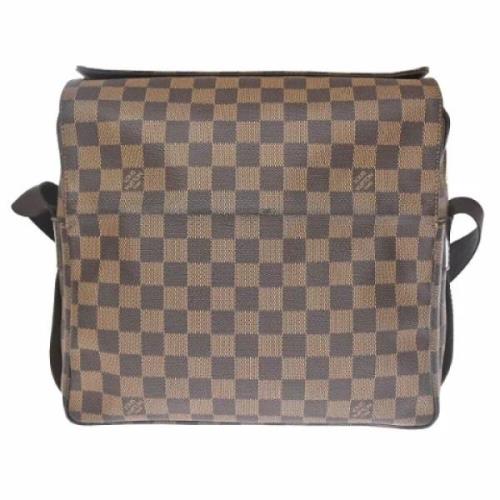 Pre-owned Canvas backpacks Louis Vuitton Vintage , Brown , Dames