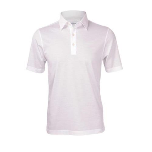 Polo Shirts Gran Sasso , White , Heren