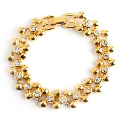 Pre-owned Metal bracelets Givenchy Pre-owned , Yellow , Dames