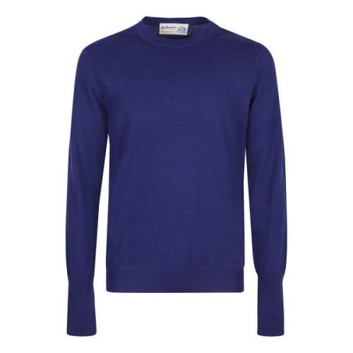 Round-neck Knitwear Ballantyne , Blue , Heren