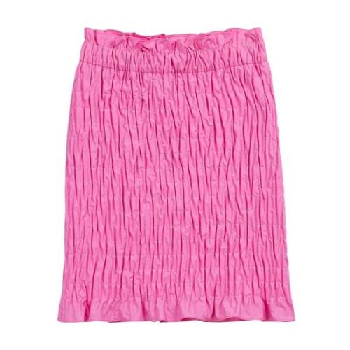 Short Skirts Msgm , Pink , Dames
