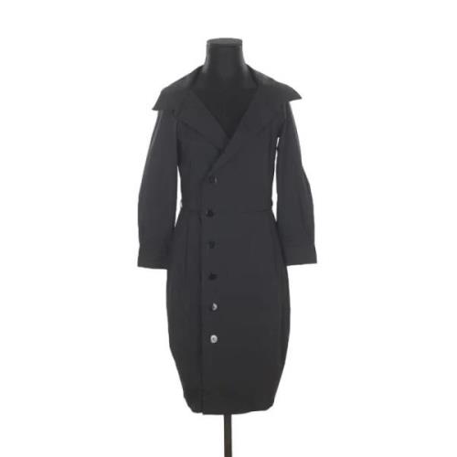 Pre-owned Cotton dresses Jean Paul Gaultier Pre-owned , Black , Dames