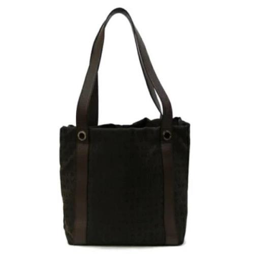 Pre-owned Fabric shoulder-bags Bvlgari Vintage , Black , Dames
