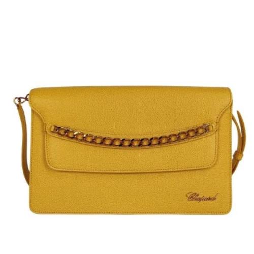 Pre-owned Leather shoulder-bags Chopard Pre-owned , Yellow , Unisex