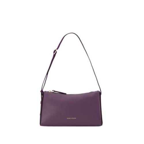 Shoulder Bags Manu Atelier , Purple , Dames