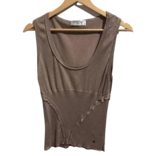 Pre-owned Fabric tops Givenchy Pre-owned , Brown , Dames