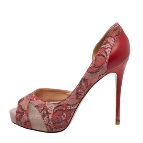 Pre-owned Pumps Valentino Vintage , Red , Dames