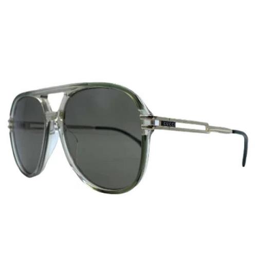 Pre-owned Metal sunglasses Gucci Vintage , Black , Unisex