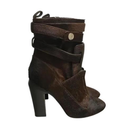 Pre-owned Pony hair boots Fendi Vintage , Brown , Dames