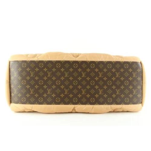 Pre-owned Fabric louis-vuitton-bags Louis Vuitton Vintage , Beige , Da...