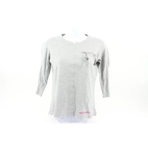 Pre-owned Fabric tops Louis Vuitton Vintage , Gray , Dames