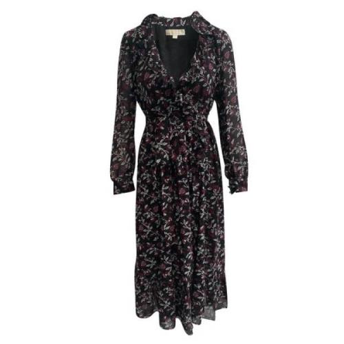 Voldoende polyester jurken Michael Kors Pre-owned , Black , Dames