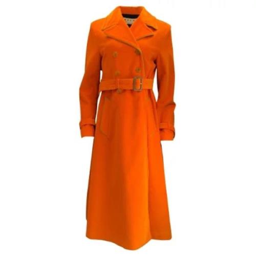 Pre-owned Cotton outerwear Marni Pre-owned , Orange , Dames