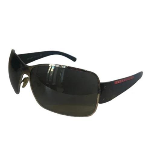 Pre-owned Plastic sunglasses Prada Vintage , Black , Dames