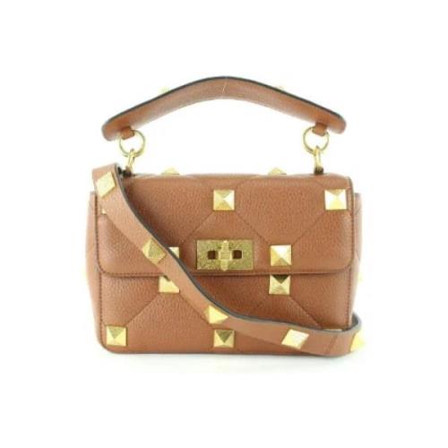 Pre-owned Fabric handbags Valentino Vintage , Brown , Dames