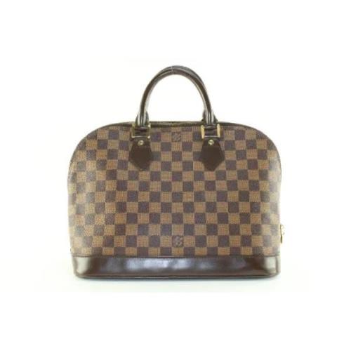 Pre-owned Canvas louis-vuitton-bags Louis Vuitton Vintage , Brown , Da...