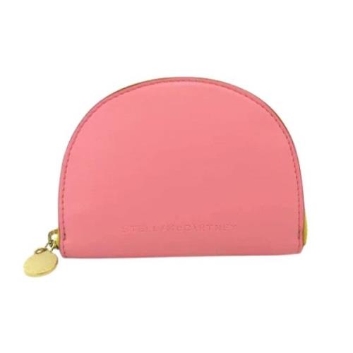 Pre-owned Leather wallets Stella McCartney Pre-owned , Pink , Dames