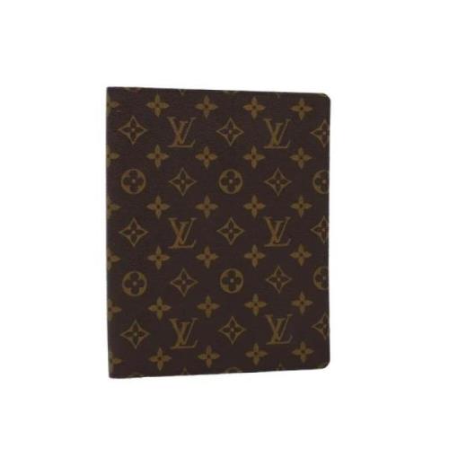 Pre-owned Canvas home-office Louis Vuitton Vintage , Brown , Dames