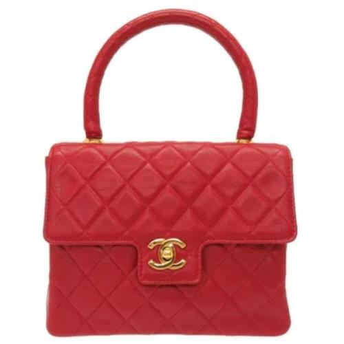Tweedehands rode stoffen Chanel tas Chanel Vintage , Red , Dames