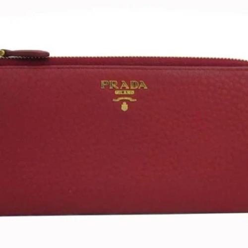 Pre-owned Leather watches Prada Vintage , Red , Unisex
